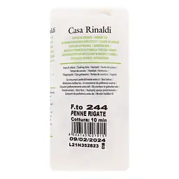 Вироби макаронні Casa Rinaldi Bio Пенне 500 г (745490) - мініатюра 2