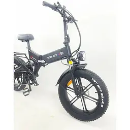 Електровелосипед Robust X8 фетбайк 1200W 48V 24Ah чорний - мініатюра 3