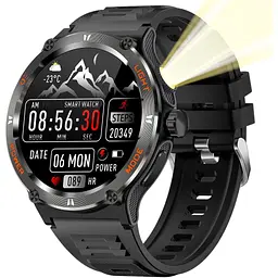 Смарт-годинник Uwatch Smart Advanture з компасом чорний (3234) - мініатюра 2
