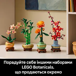 Конструктор LEGO Botanicals Бамбук щастя 325 деталей (10344) - мініатюра 14