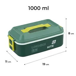 Ланчбокс Kite зелений 1 л (K25-1183-3) - мініатюра 5