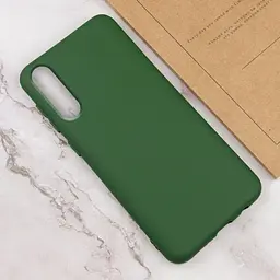 Чохол TPU GETMAN Liquid Silk для Samsung Galaxy A50 (A505F) / A50s / A30s Зелений / Dark green - мініатюра 3