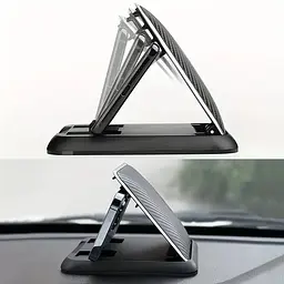 Автотримач для телефону No Brand Карбон 3.5-7" Чорний (id_2081) - мініатюра 2