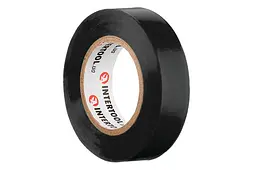 Стрічка електроізоляційна Intertool ізолента 15 м чорна в упаковці 10 шт. - мініатюра 3