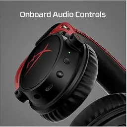 Ігрові навушники HyperX Cloud Alpha з мікрофоном чорно-червоні (4P5L1AX) - мініатюра 8