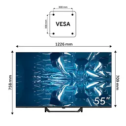 LED-телевізор Haier H55S80FUX (7133329) - мініатюра 8