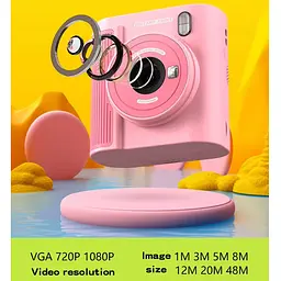 Дитячий фотоапарат Instant Print Camera P99 з миттєвим термодруком (Рожевий) - мініатюра 6