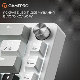 Клавіатура GamePro Genesis Silverlight MK116 (MK116) - мініатюра 7