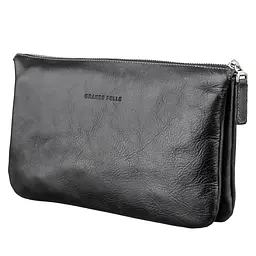 Чоловіча шкіряна барсетка GRANDE PELLE 25х16х4 см acs0016116