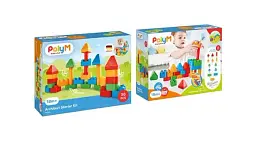 Конструктор PolyM Архітектор 30 деталей (760005) - мініатюра 6