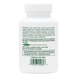 Вітаміни та мінерали Natures Plus Pantothenic Acid 1000 мг 60 таблеток - мініатюра 3
