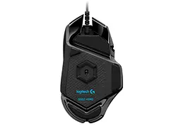 Миша комп'ютерна дротова ігрова Logitech G502 HERO з підсвічуванням / 11 програмованих кнопок / DPI 25600 / Чорний (910-005474) - мініатюра 3