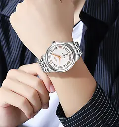 Наручний годинник чоловічий 9272SISI-B Silver-Silver Men Skmei acs0029820 - мініатюра 3
