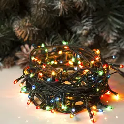 Гірлянда ColorWay LED 50 5 м, 8 функцій, кольорова 220V (CW-G-50L5VMC) - мініатюра 8