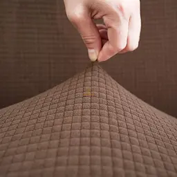 Чохол Love You Corn Fleece на крісло коричневий (82182) - мініатюра 2