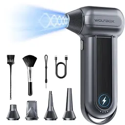 Бездротовий повітродув Wolfbox MF100 130000RPM 200g force (MF100) - мініатюра 3