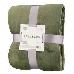 Плед Ardesto Flannel 200x220 см 100% поліестер зелений (ART0212SB)