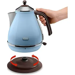 Електрочайник DeLonghi Icona Vintage KBOV 2001.AZ [120069] - мініатюра 2