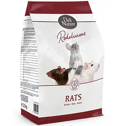 Повнораціоний корм для щурів Deli Nature Super Premium Robelicious Rats 2.5 кг 29536