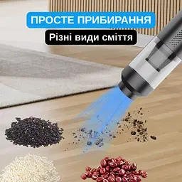 Автомобільний пилосос Yaoen 121 Brushless 90W 4000mAh (YVCNU3090B 5408) Чорний - мініатюра 12