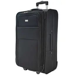 Валіза середня Semi Line 22 дюйми (M) Polyester 600D Black (T5601-2)