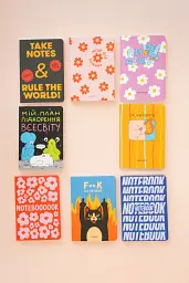 Блокнот в крапку «NOTEBOOK» синій - мініатюра 9