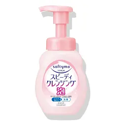 Японська пінка для вмивання та демакіяжу Kose Softymo Speedy Cleansing Foam, 200 мл