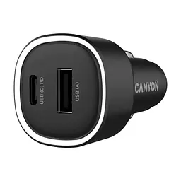 Зарядное устройство для Canyon 1xUSB + 1xUSB-C PD85W black (CNE-CCABR8AC) - миниатюра 3