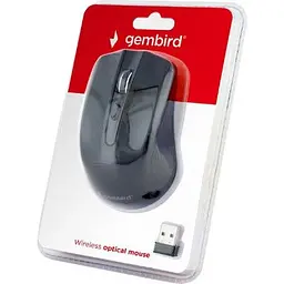 Комп'ютерна мишка Gembird (MUSW-4B-04)-BS Black (MUSW-4B-04) - мініатюра 3