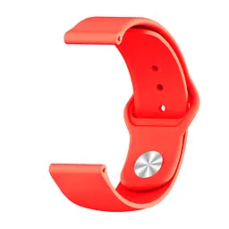 Ремінець BeWatch силіконовий для Xiaomi Amazfit BIP Червоний (1010303) - мініатюра 2