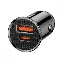 АЗП Baseus Circular Plastic 30W (USB + Type-C) - мініатюра 5