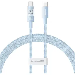 Кабель Baseus Gem Fast-Charging Data Cable Type-C to Type-C 100W 1m blue (P10373000311-00)