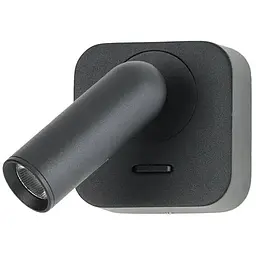 Бра Azzardo AZ5655 Lugano LED 1x3W 3000K 203Lm IP20 чорний