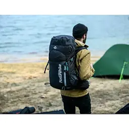 Рюкзак Naturehike NH18Y045-Q 45 л чорний - мініатюра 2