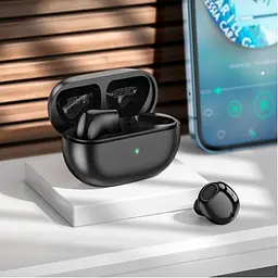 Навушники бездротові Borofone BW39 Enjoy true wireless BT headset TWS чорні - мініатюра 3