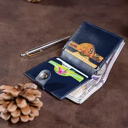 Чоловічий шкіряний гаманець SHVIGEL 10х8,5х1 см acs0015128 - мініатюра 9
