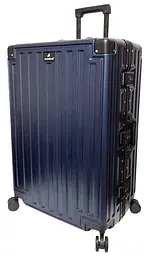 Валіза велика L Madisson Snowball 66503 L 74x49x31 см 100% полікарбонат на клямках Темно-синій