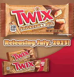 Шоколадний батончик Twix Snickerdoodle 40 г - мініатюра 2