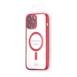 Чохол Ductil Metallic Edge with MagSafe (Protected Camera & Lens) iPhone 13 Pro Max Red - мініатюра 2