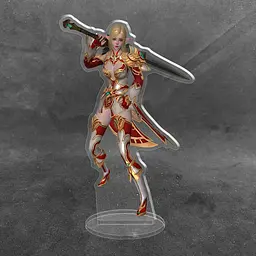 Акрилова колекційна фігурка Lineage 2 (4) 15 см - мініатюра 2