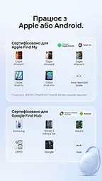 Bluetooth-трекери для пошуку речей Vention SpotTag Pop набір із 4 трекерів AirTag пошукові мітки Apple Find My або Android Find Hub звуковий пошук 80 дБ сповіщення про залишені речі в Apple Find My зі спільним доступом виклик звукового сигналу через Siri зі змінною батареєю CR2032 захист від бризок IPX4 до 1 року роботи батареї 8 наліпок у комплекті сірі (KQXH0-4) - мініатюра 5