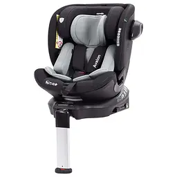 Автокрісло з поворотом та опорною стійкою ISOFIX Avalon Автокрісло від народження до 15 місяців (40-150 см) cірий