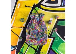 Мішечок для кубиків Q-Workshop Full Art Dice Pouch Graffiti (BWSPGRAF201) - мініатюра 4