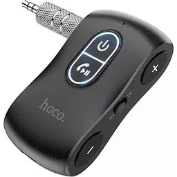 Bluetooth аудіо адаптер Hoco E73 Pro Journey Black [94346]
