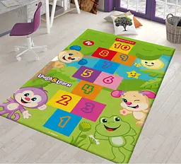 Килимок антиковзаючий Fisher-Price Гра в класики, 160х100 см (FP-PC001) - мініатюра 2