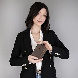 Гаманець чоловічий шкіряний Nordee HJORT 992L коричневий - мініатюра 2