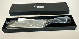 Ніж сантоку 18 см Damascus DK-HJ 6003 AUS-10 Дамаська сталь 67 шарів - мініатюра 7
