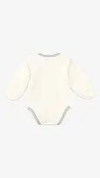 Боді на запах для хлопчика Baby Life 307 50 см Молочний shop (2000999325953) - мініатюра 4