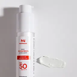 Щоденний сонцезахисний крем SPF 50 Mak Malvy 50 мл - мініатюра 2