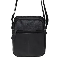 Чоловіча сумка через плече Keizer K11816-black 20х17х7 см Чорний - мініатюра 3